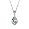 Collier Bialy argent zirconium