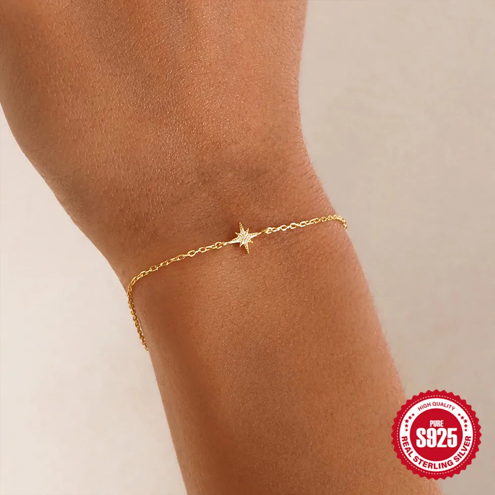 Bracelet bague Zineb argent zirconium