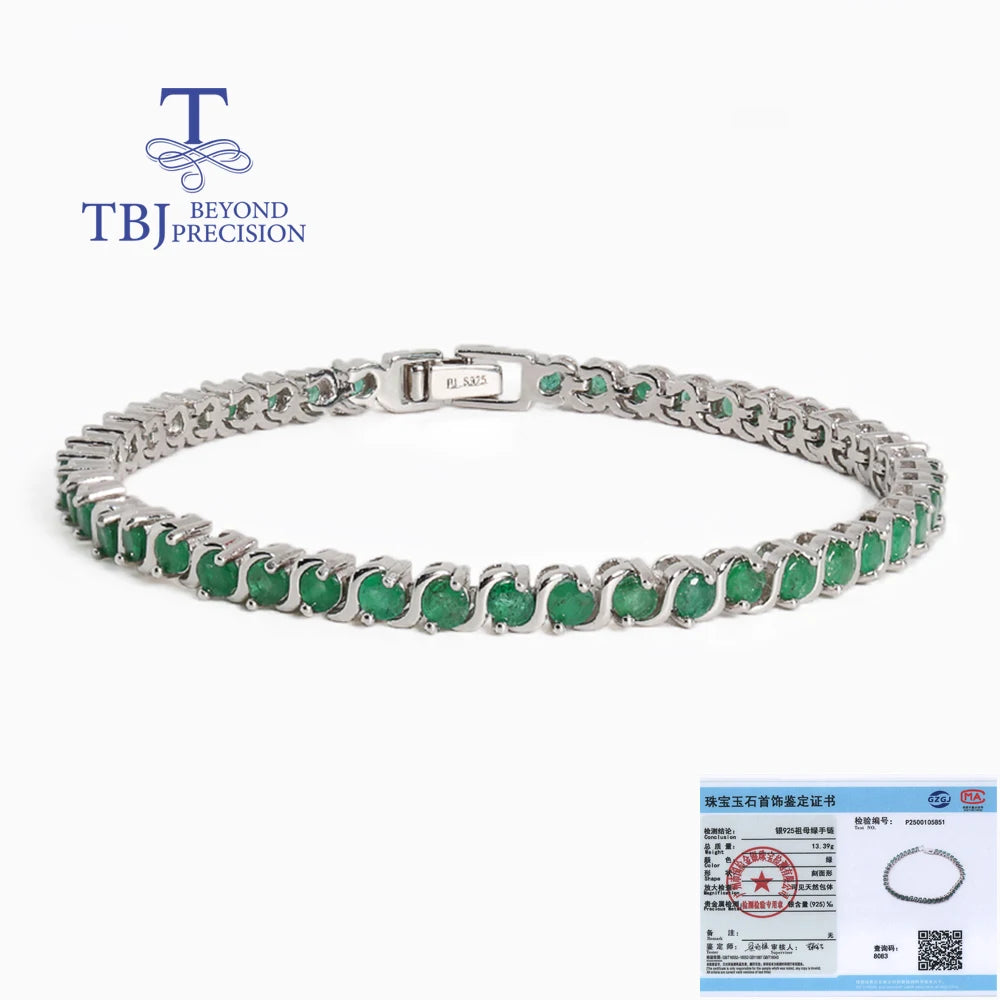 Bracelet Greny argent ou plaqué or 24K pierres naturelles