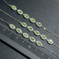 Bracelet Chancy Peridots naturels