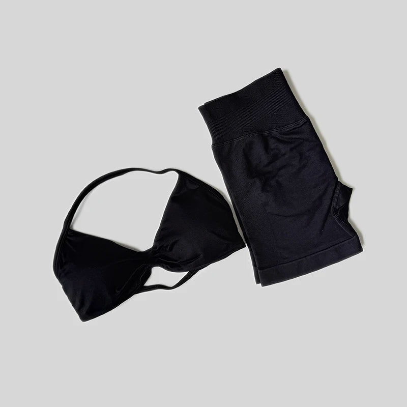 Ensemble de sport short brassière