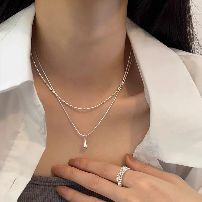 Collier Zakia argent