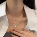 Collier Zakia argent