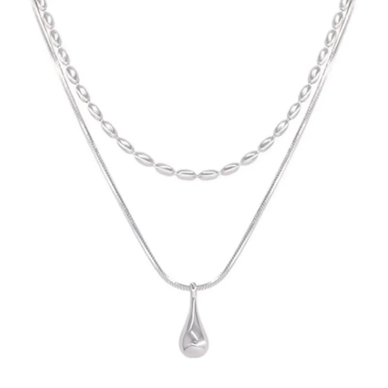 Collier Zakia argent