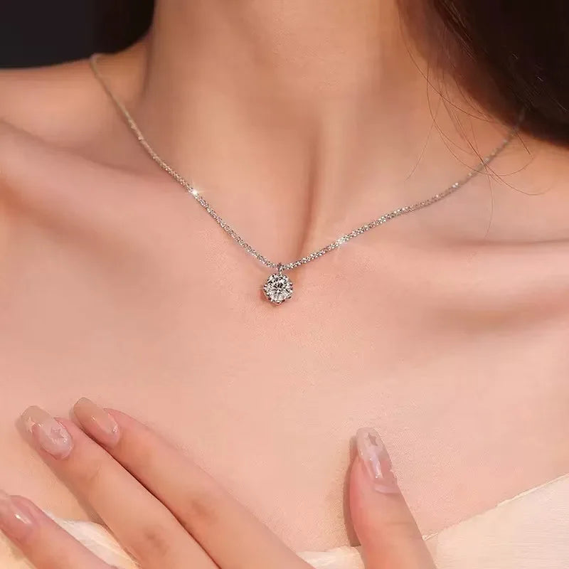 Collier Bonnie argent et zirconium