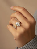 Bague Henna argent zirconium
