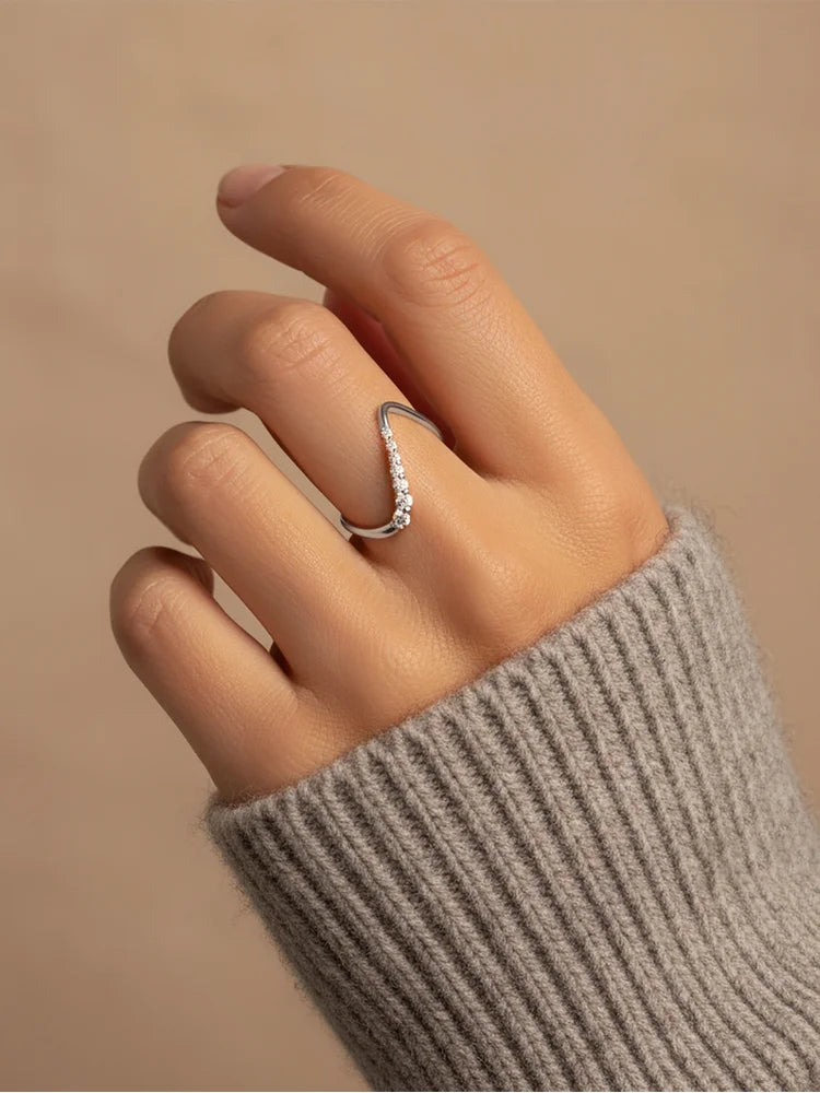 Bague Zina argent zirconium