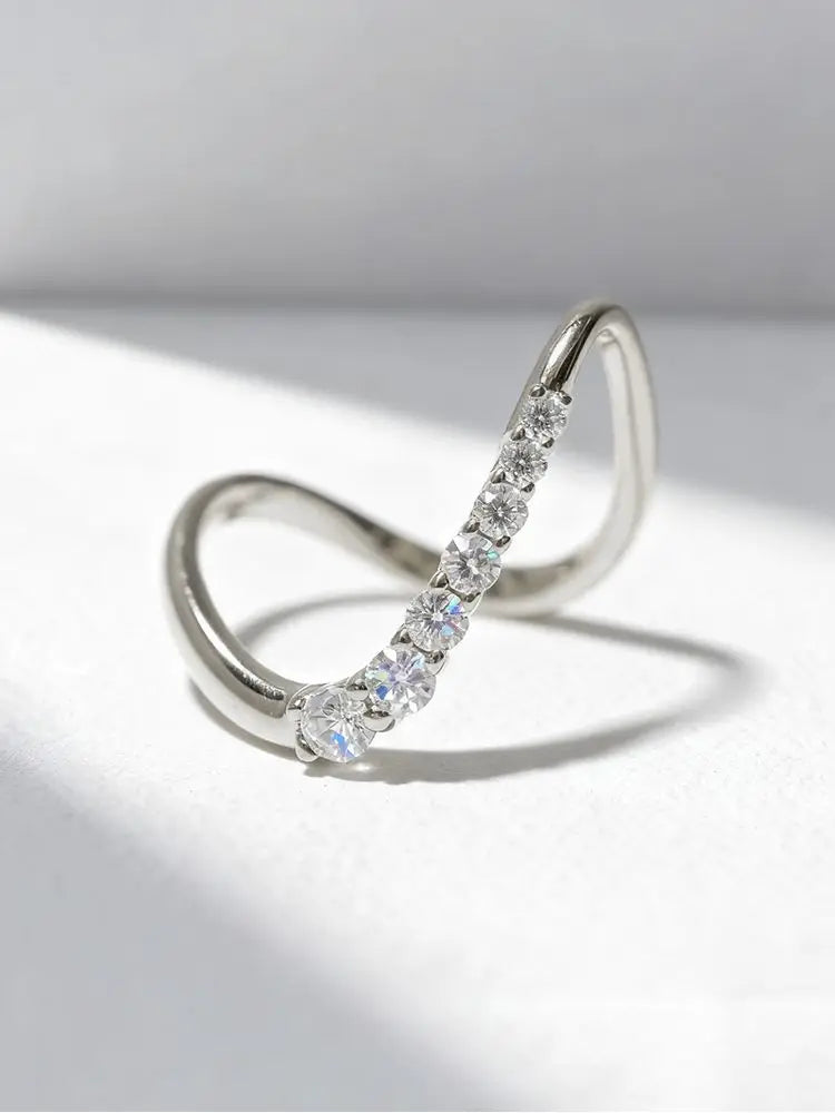 Bague Zina argent zirconium