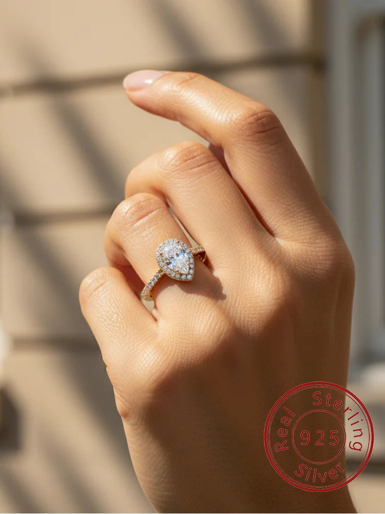 Bague Henna argent zirconium