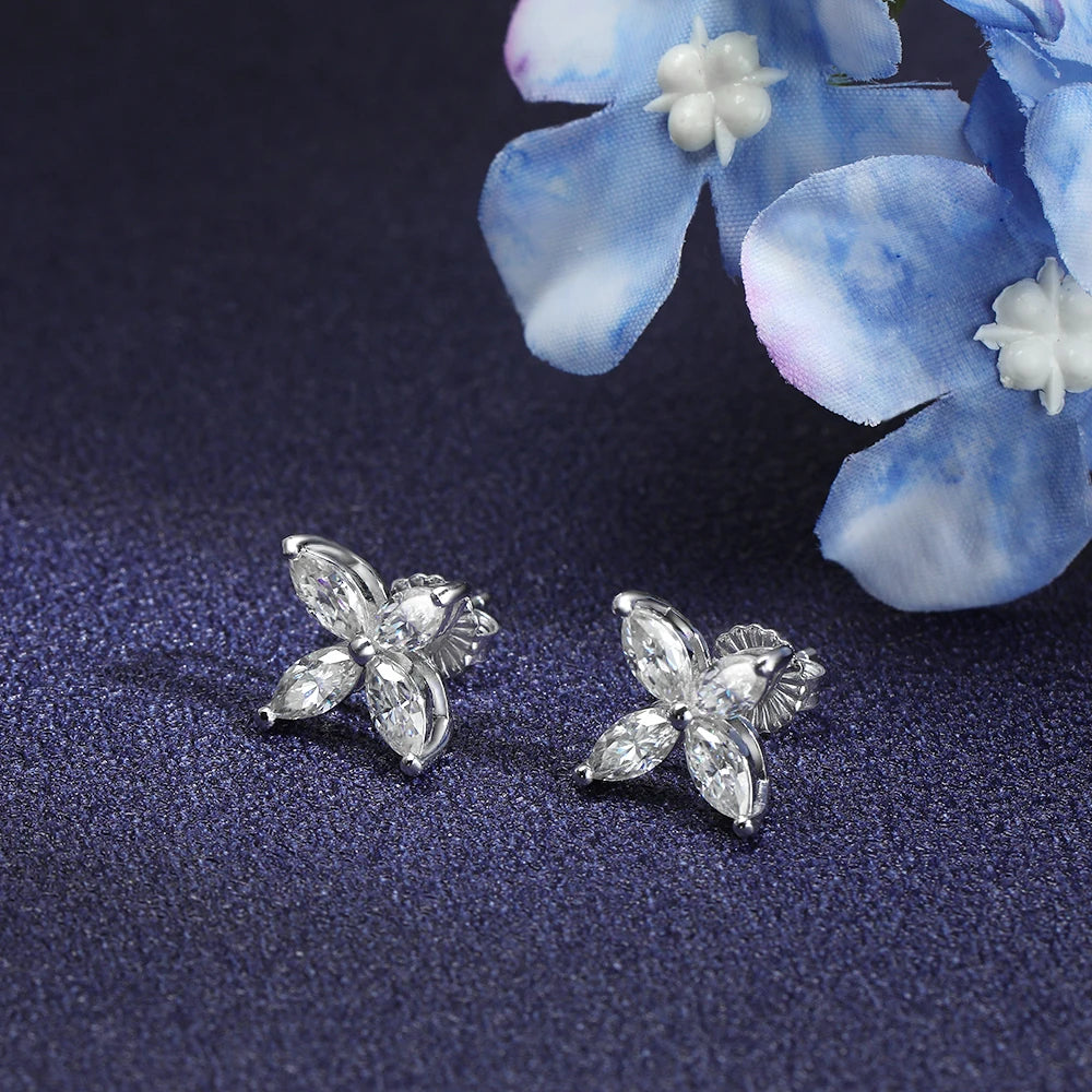Collier Ewya argent moissanite